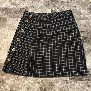 H&M Side Front Button Skirt - Size 4